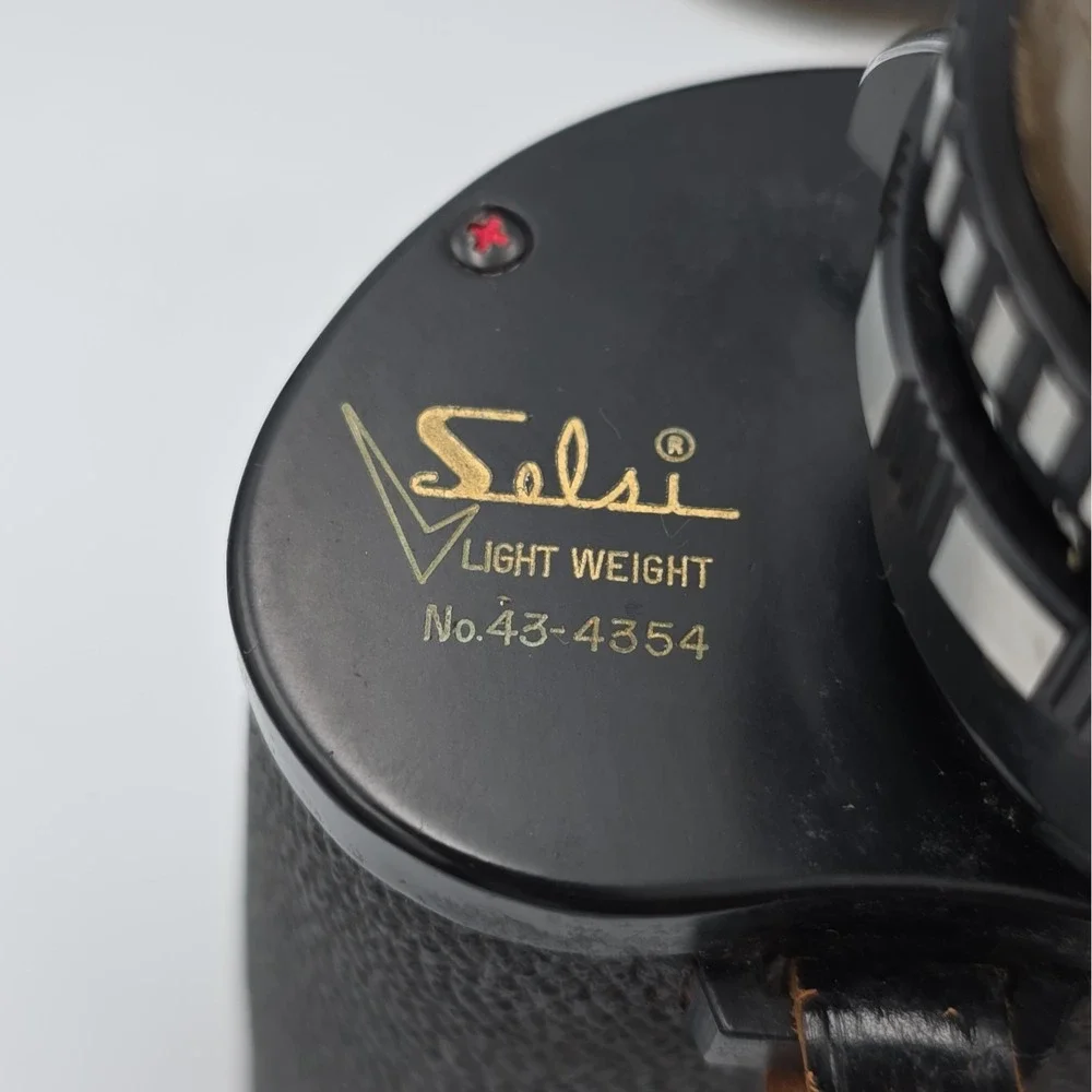 Selsi Vintage Lightweight Binoculars Zoom Lens 8x 14x50MM No. 43-4354 With Case